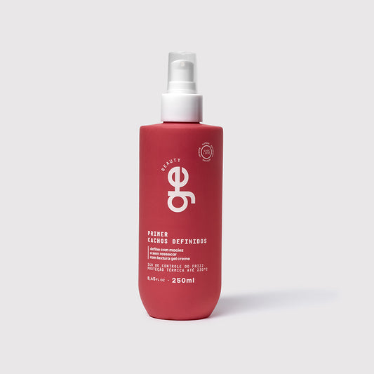 Primer cachos definidos GE Beauty - creme modelador para cachos perfeitos e duradouros