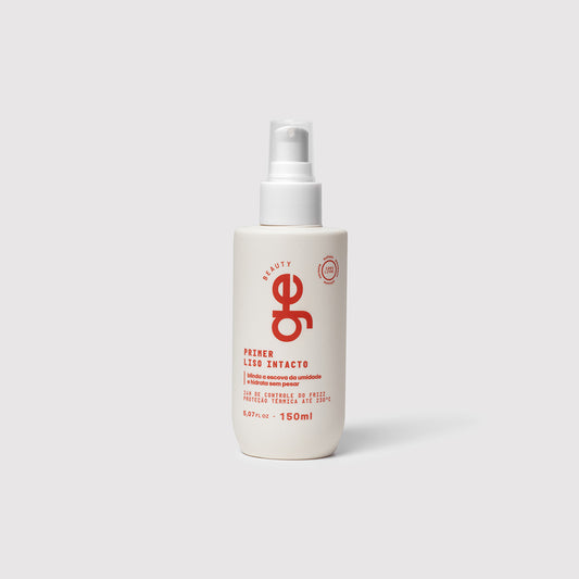 Primer liso intacto GE Beauty - protetor térmico para alisamento duradouro