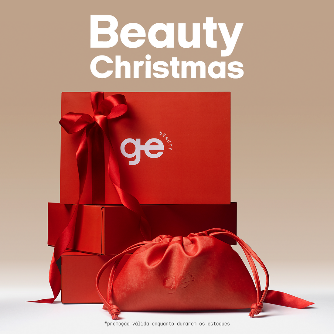 Presente de Natal acessível: kits travel size GE Beauty que cabem no bolso e na mala
