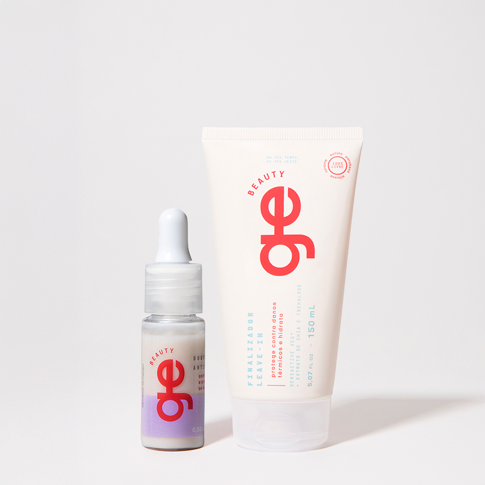 dupla leave-in + booster antifrizz