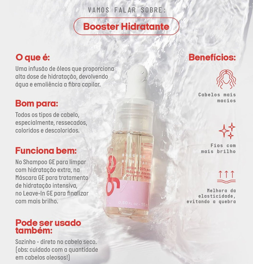 leave-in + booster hidratante