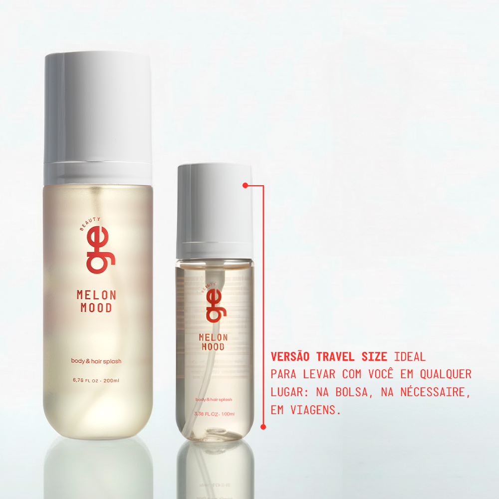 travel size | melon mood body & hair splash