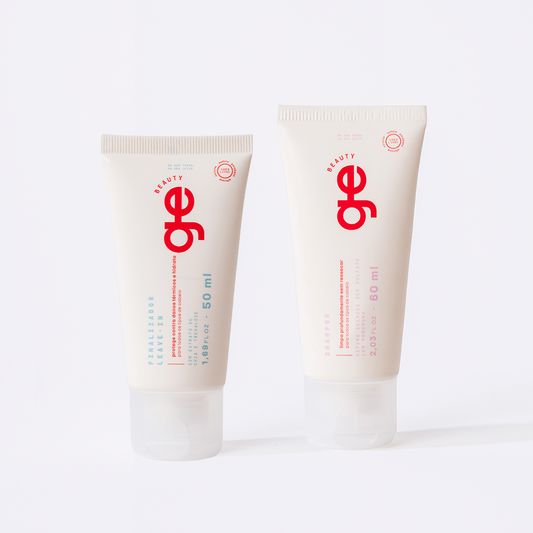 dupla travel size | shampoo + leave-in