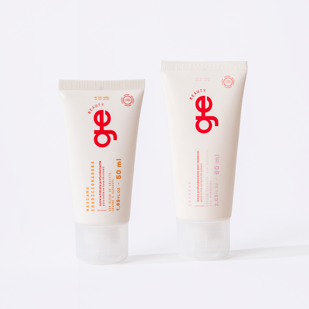 dupla travel size | shampoo + máscara