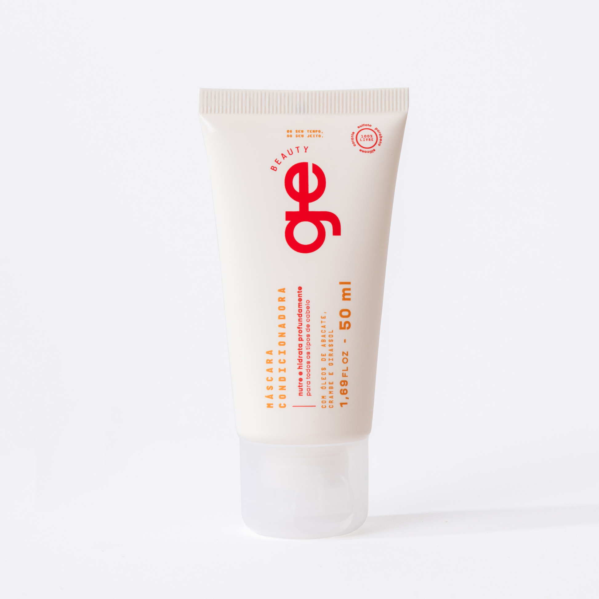 Travel size - Máscara condicionadora GE Beauty - versão compacta para viagem