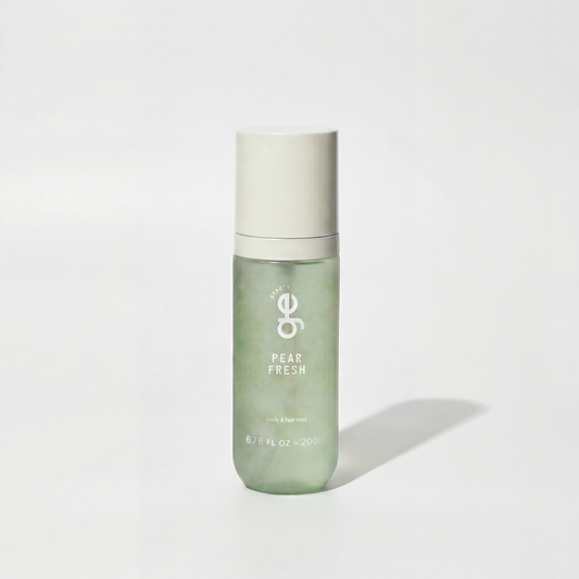 Pear Fresh Body & Hair Mist GE Beauty, bruma perfumada de pera para cabelo e corpo