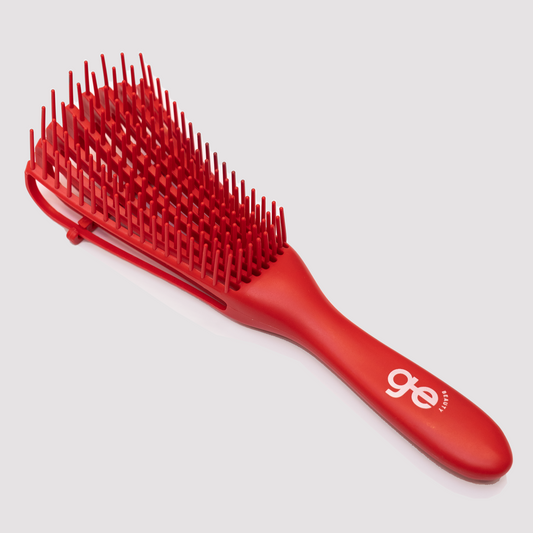 Escova polvo GE Beauty para desembaraçar cabelos sem quebrar os fios